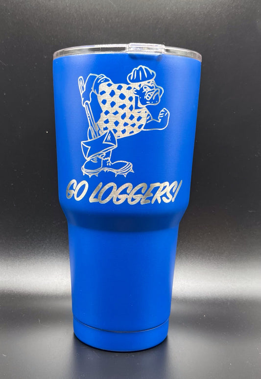 Vernonia Loggers 30oz tumbler