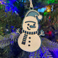 Painted Snowman Ornaments