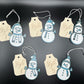 Painted Snowman Ornaments